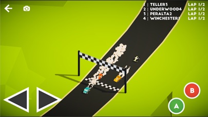 Tiny 3D Car Racing Chase Rider screenshot 2