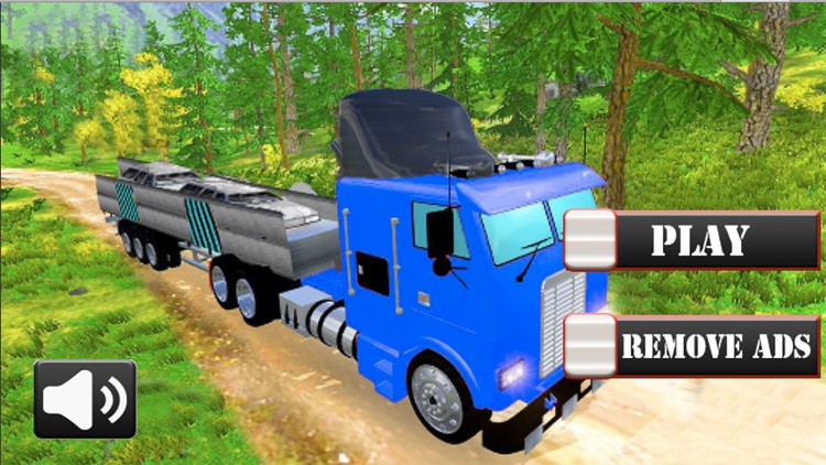 Hilly Cargo Truck 3D