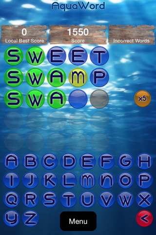 AquaWord screenshot 4