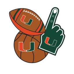 Miami Hurricanes Selfie Stickers