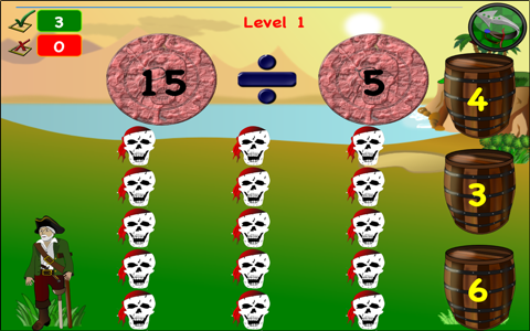 Games Math Pirate Learn - náhled