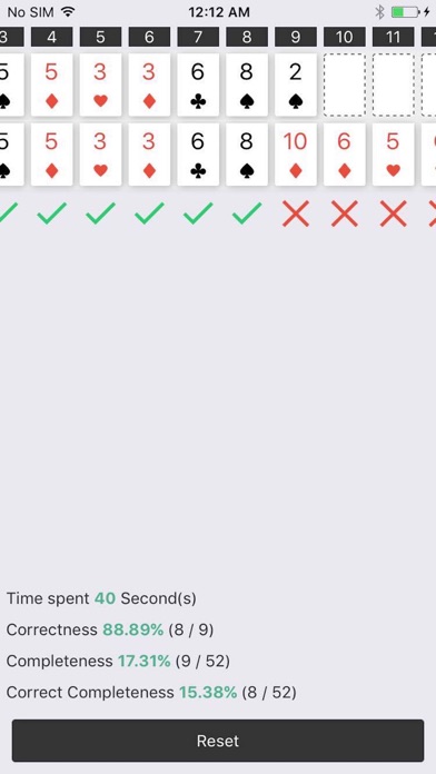 Poker memory master lite screenshot 4