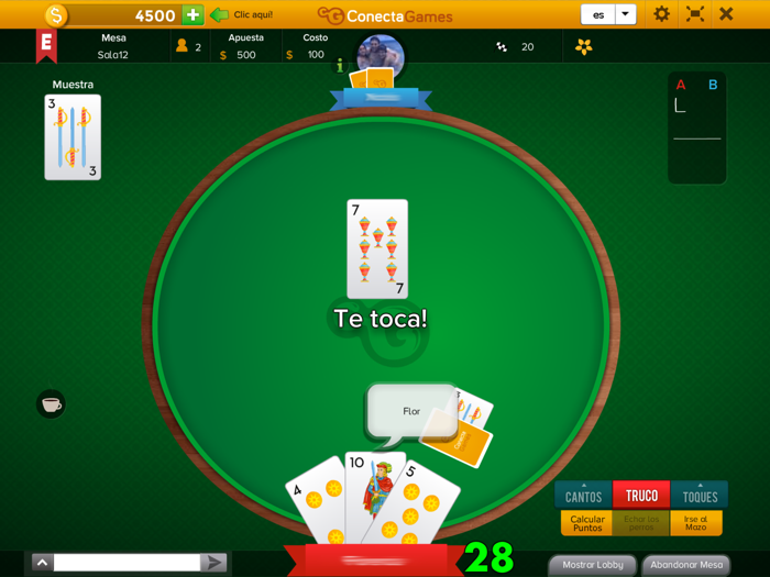 Truco Uruguayo - Retruco