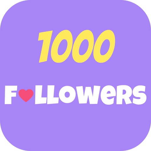 1000 Followers + for instagram iOS App