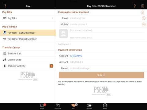 PSECU Mobile+ screenshot 3