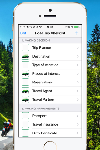 Road Trip Checklist screenshot 2