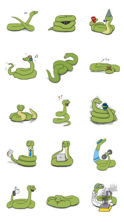 Snek Stickers