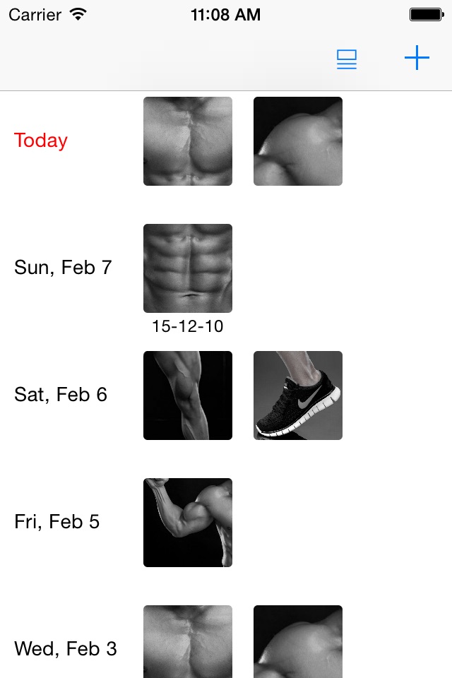 Gym Calendar Basic screenshot 2