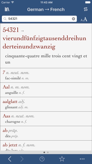 Ultralingua French-Ge... screenshot1