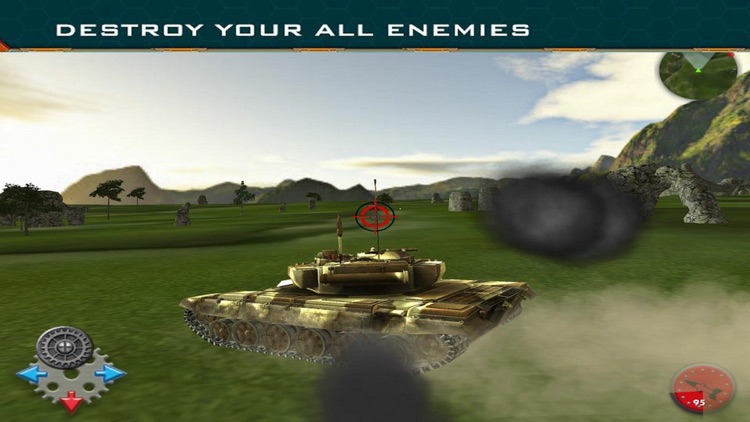 Metal Frontline Tank 3D