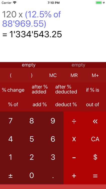 Percentage Calculator 7 screenshot-4