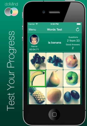 doMind IT - Italian Language Words Teacher screenshot 2