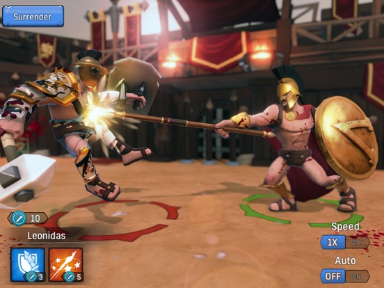 Игра Gladiator Heroes - борьба клан