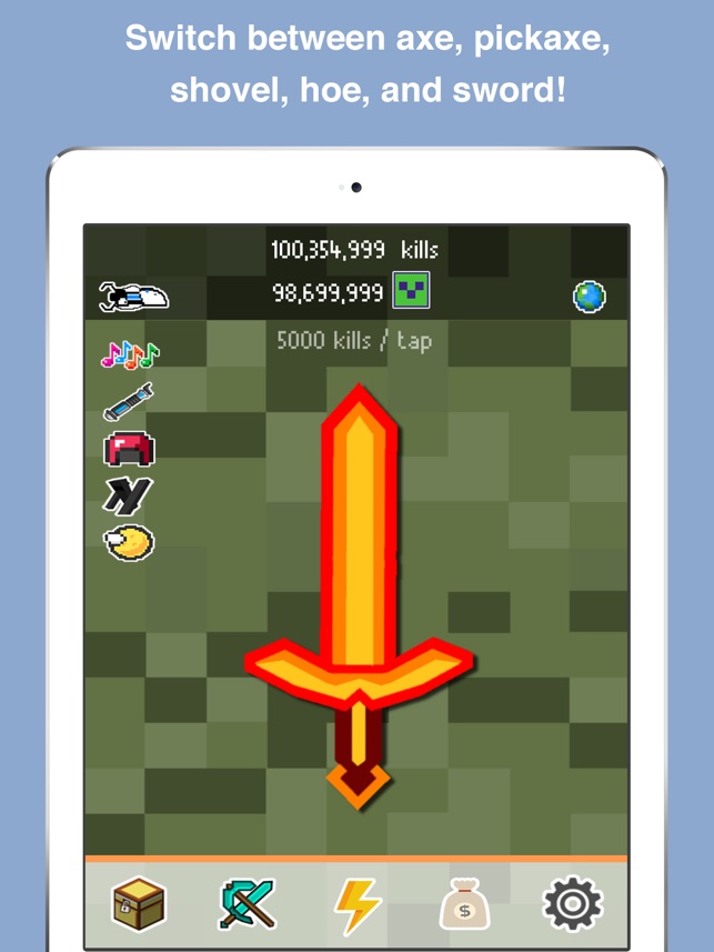 Clickcraft Pocket Mining On The App Store - 92 buying the most expensive pickaxe roblox mining simulator