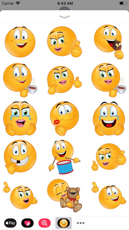 Happy Emojis by Emoji World