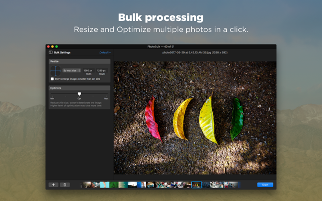 ‎PhotoBulk: watermark in batch Screenshot