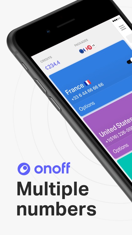 onoff App - Call, SMS, Numbers