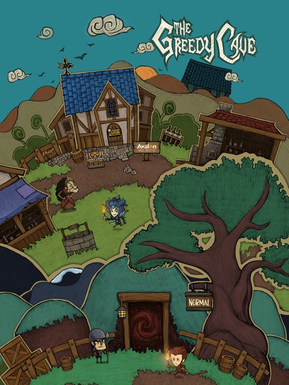 The Greedy Cave на iPad