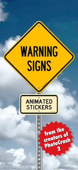 Game screenshot Warning Sign Animated Stickers mod apk