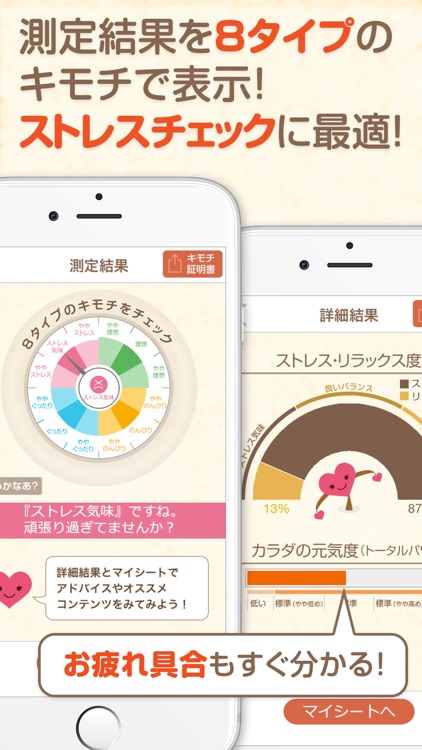 COCOLOLO-心拍のゆらぎで8タイプのキモチをチェック-