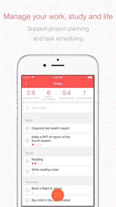 Focus To-Do：Focus timer&Tasks screenshot 2