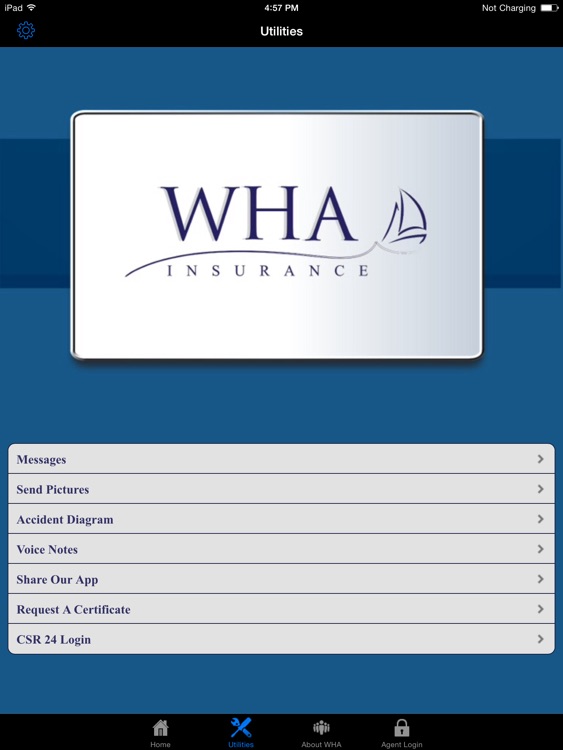 WHA Insurance for iPad