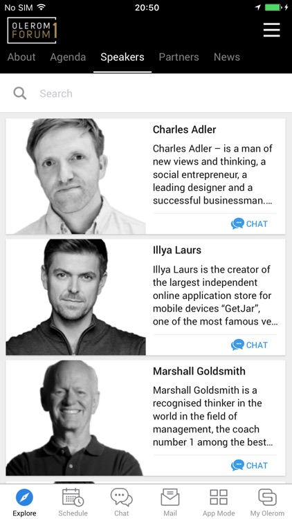 OLEROM FORUM 1 Conference screenshot-3