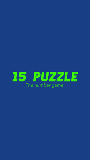 15 Puzzle - Number Game