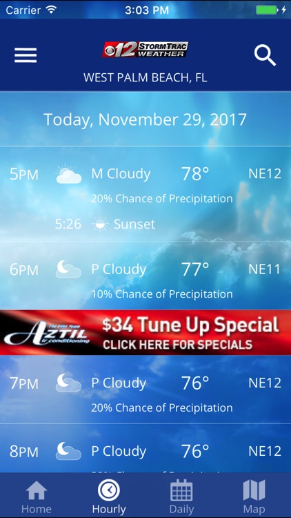 CBS12 News StormTrac Weather