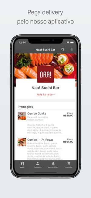 Naa! Sushi Bar Delivery(圖1)-速報App