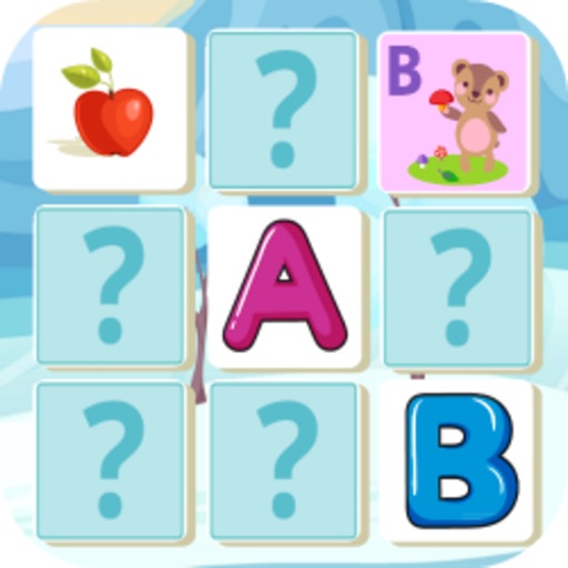 ABC English Memory Match iOS App
