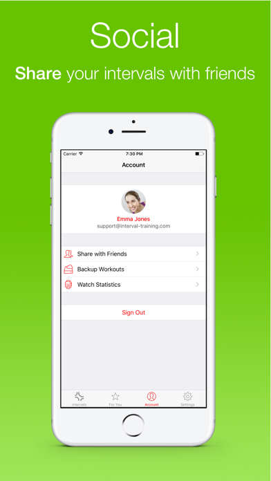 Intervals - Your smart and personal workout trainer Screenshot 4