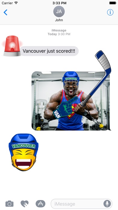 Hockey Stickers & Emojis screenshot 2