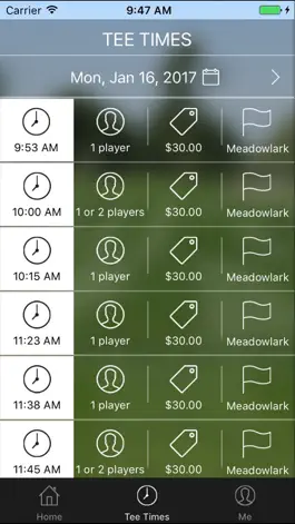 Game screenshot Meadowlark Golf Tee Times hack