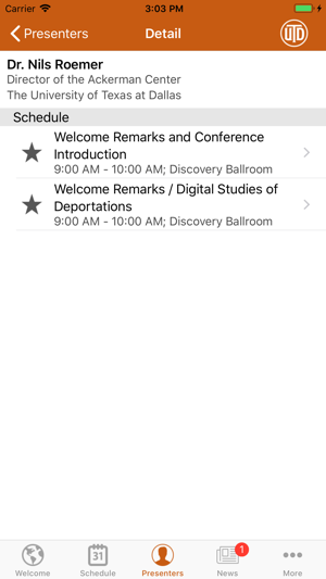 UTDallas ASC 2019 Conference(圖5)-速報App