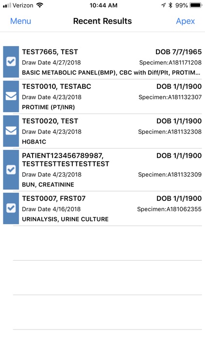 Apex Lab - Mobile Results screenshot-4