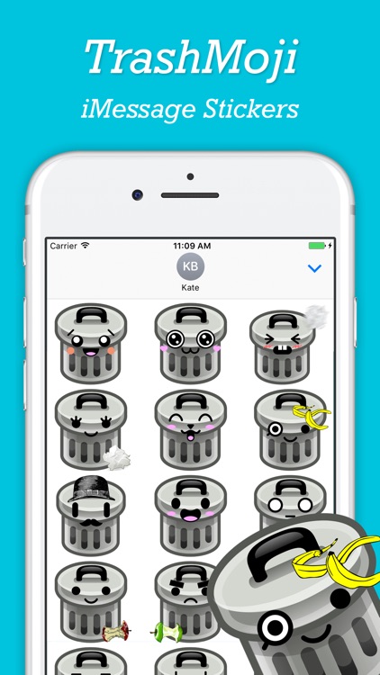 TrashMoji - Trash Can Emojis