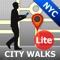Icon New York Map and Walks