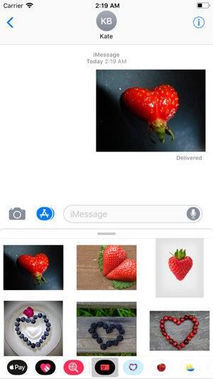 Fruit Hearts Sticker Pack(圖3)-速報App