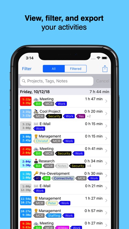 Actionis Time Tracking screenshot-3