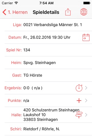 Spvg Steinhagen Handball screenshot 3