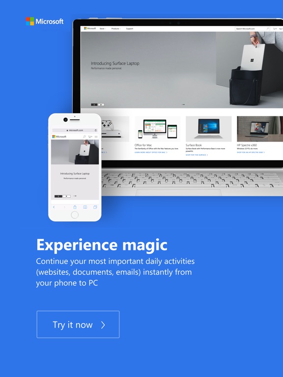 Continue on PC Screenshot