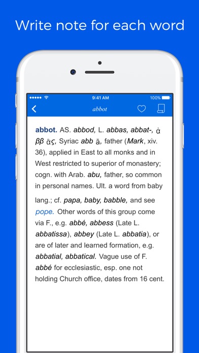 Etymological Dictionary screenshot 3