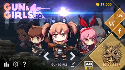 Gun&Girls.io: Battle Royaleのおすすめ画像1