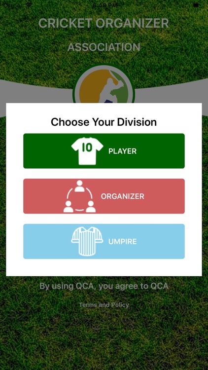 Cricket Organizer