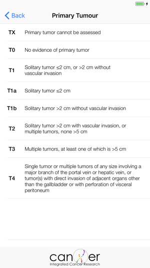 Liver Cancer TNM Staging Tool(圖3)-速報App