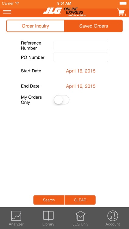 JLG Online Express Mobile By JLG Industries Inc 