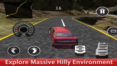Limo Taxi Mountains Road 3D screenshot 3