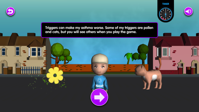 Asthma Dodge, game for IOS