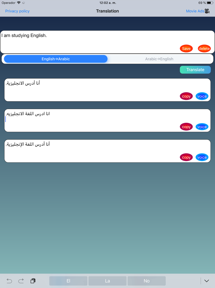 İngilizceden Arapçaya Tercüm